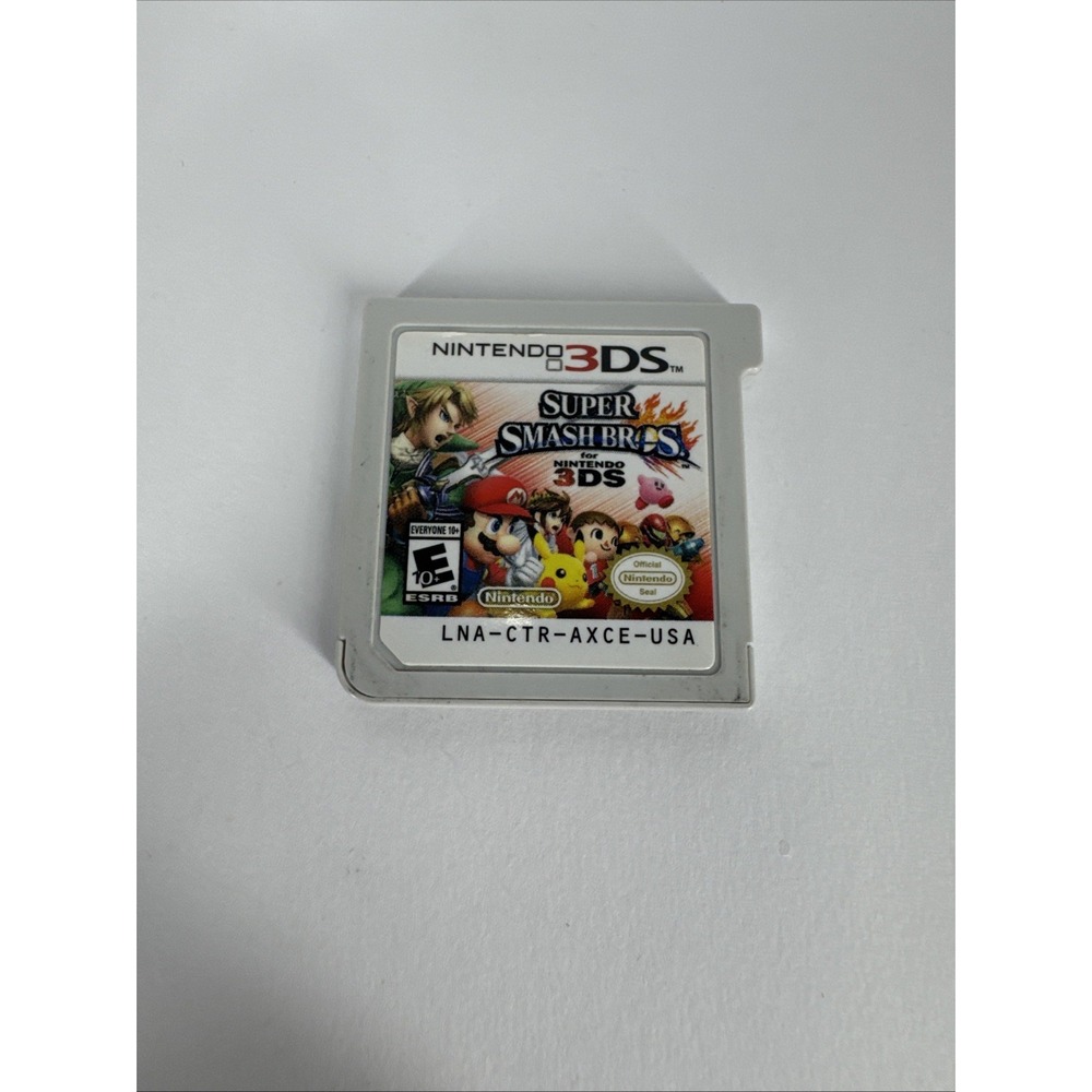 Super Smash Bros for Nintendo 3DS (Nintendo 3DS, 2014) Video Game Cartridge LNA-